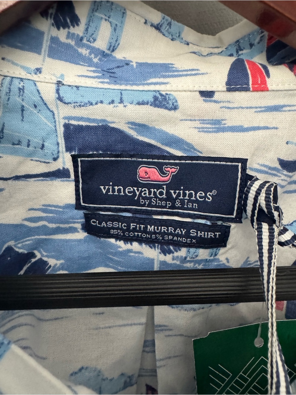 Vineyard Vines Men’s Classic Murray Cotton Shirts - size XL NWT - Picture 3 of 5